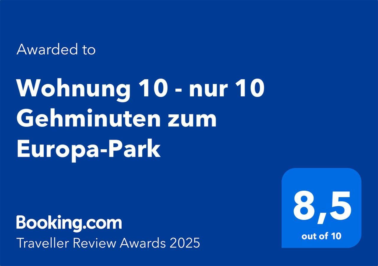 Appartement 10 - Nur 10 Gehminuten Zum Europa-park *